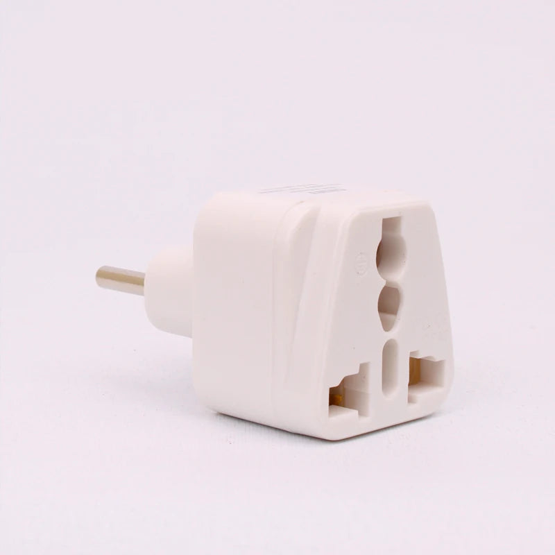 European Travel Plug Adapter Type C Universal To EU Power Charge Your Electronics In Italy Greece Germany Outlet Adaptor 3 Pack