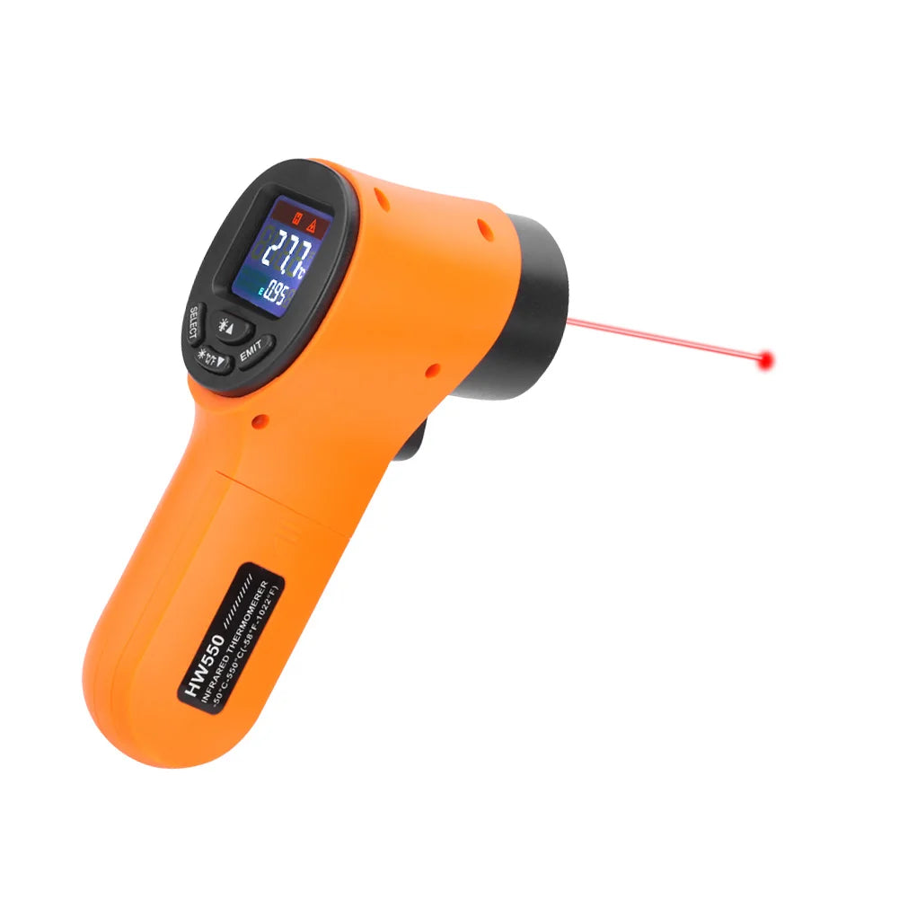 Digital Infrared Thermometer -50~600℃ GM320/GM320S/HW600/HW550 LCD Display Contactless Thermometer Pyrometer IR Laser Point