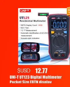 UNI-T Mini Laser Distance 40/60m Range Rechargeable 3.7V Wall Area/Volume/Circumference Measurement LM40Mi LM60Mi