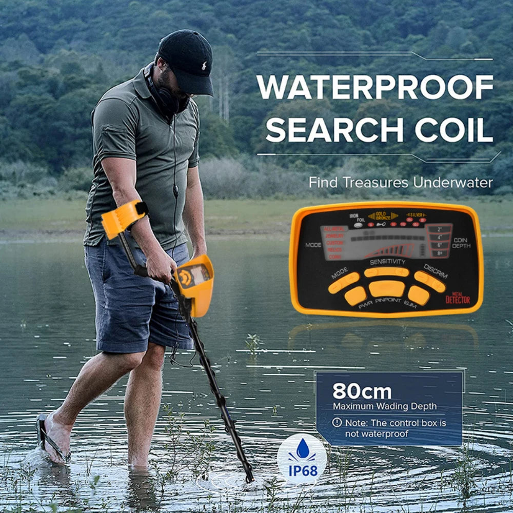 (Battery-free)MD6250 Professional Metal detector Underground Metal detector Hunter detects metals with high performance
