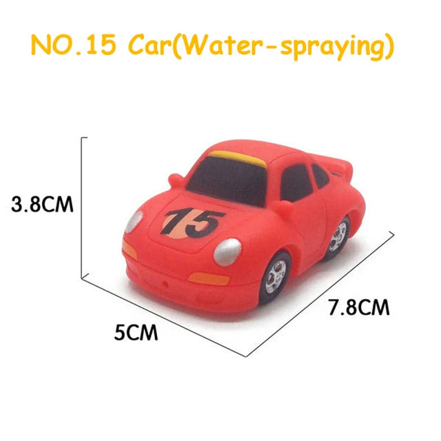 Water Toys Cartoon Classic Shower Bath Toy Cars Train Boats Bathroom Swimming Bathing Shower Educational Toys For Kids Gift