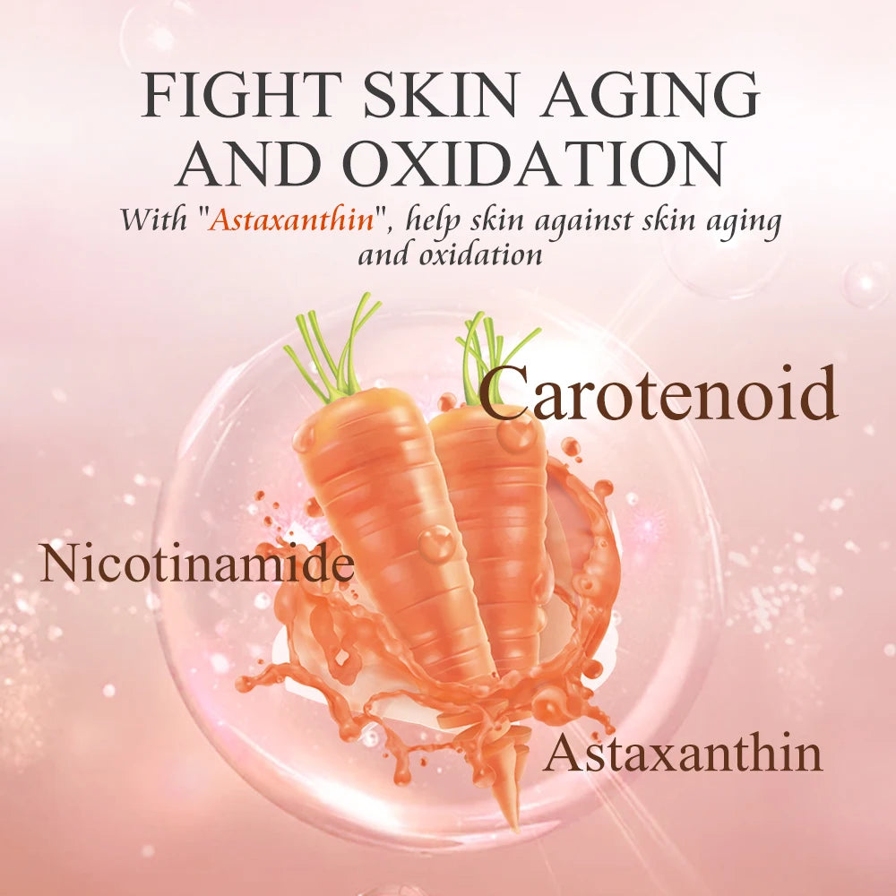 AILKE Pure Carotene 3-In-1 Skin Care Range, Clean Skin With Niacinamide, Antioxidant, Improves Dull Skin For Men and Women