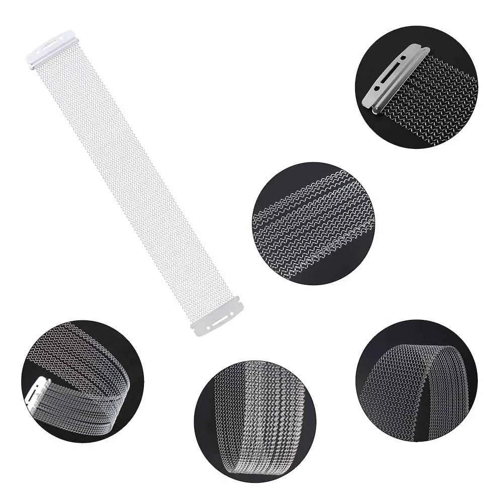 High Quality Steel Wire 20-42 Strands Drum Spring Silver Stainless Steel for 14 Inch Snare Drum Cajon Box Drum Replacement Parts