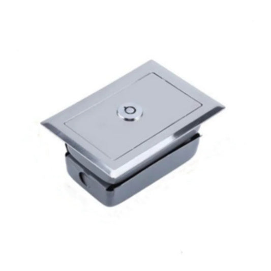 Up Down Stop 3 Button Roller Shutter Garage Door Switch Cassette Cover + Key