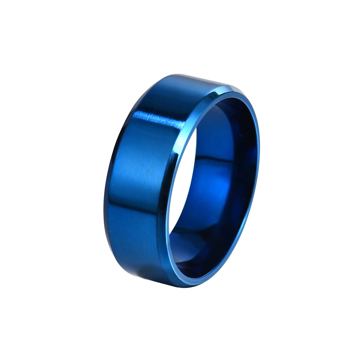 15 Fashion Jewelry Ring Men Stainless Steel Black Rings For Women