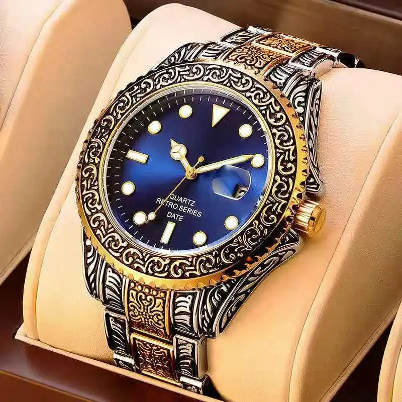 Men\'s watches Fashion  copy Wristwatch   Men watch  Luminous Needle Calendar Male  copy Watch   montre homme