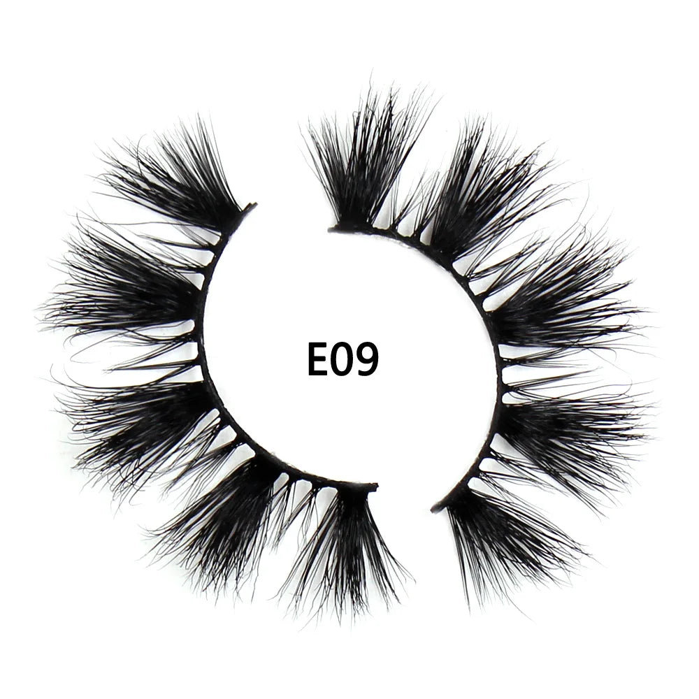AMAOLASH eyelashes Mink Lashes High Volume Thick False Eyelashes 3D Eyelash Extension Dramatic Soft long lasting Eye Lashes E01