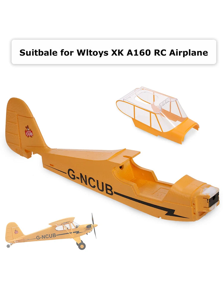 Parkten Wltoys XK A160 Remote Control Airplane Aircraft Spare Parts Glider Accessories RC Airplane Wheels Motors Fuselage Wings