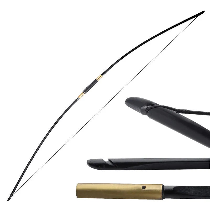 20-70lbs Archery Traditional Bow 64inch Shooting Longbow Takedown Split Bow For Outdoor Arrow Shooting Hunting Archery
