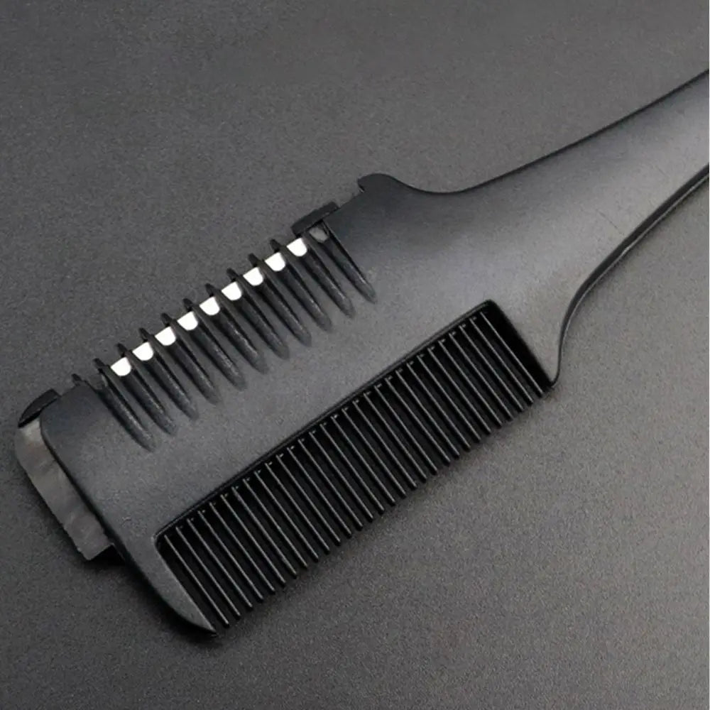 Hair Salon Scissor Hair Styling Thinning Hair Trimmer with Razor Blades Thinning Comb Hair Cutting Comb Hairdressing Tool