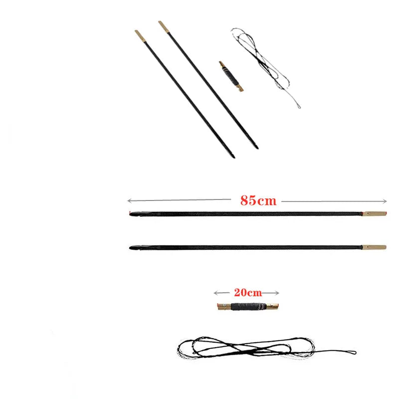 20-70lbs Archery Traditional Bow 64inch Shooting Longbow Takedown Split Bow For Outdoor Arrow Shooting Hunting Archery