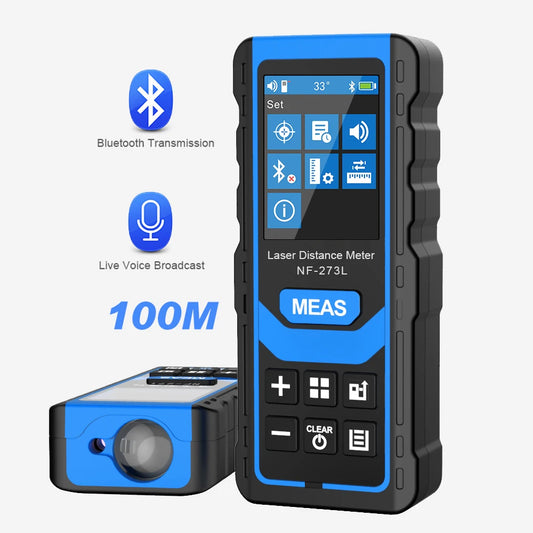 Laser Rangefinder Noyafa NF-273L Smart Laser Distance Meter Electronic Roulette Digital Ruler Tape Range Finder measure tool