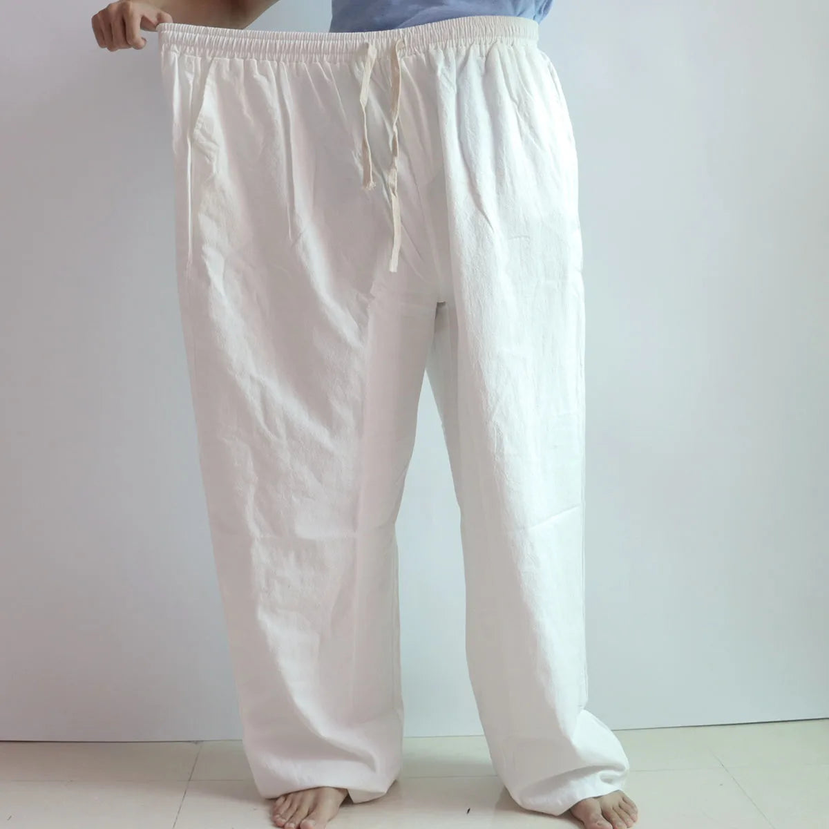 Autumn Spring Pants Men 11XL Waist 170cm 10XL 9XL 8XL 7XL 6XL Cotton Large Size Trousers 5 Colors