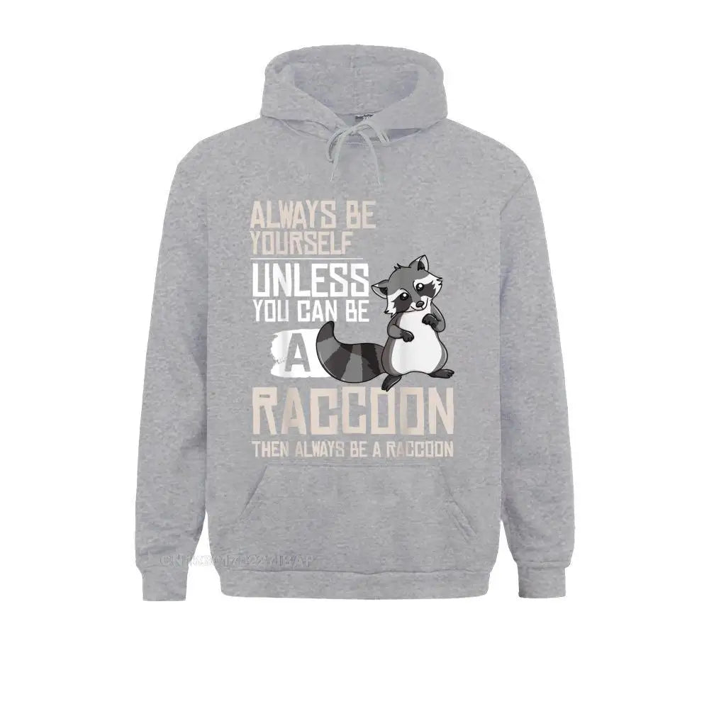 Raccoon Whisperer Gift Funny Racoon Cheap Mens Sweatshirts Japan Style Hoodies Long Sleeve Summer Sportswears Summer Autumn