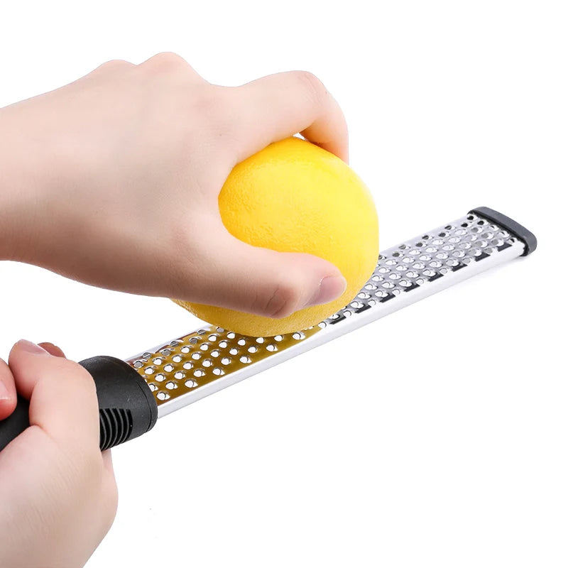 High Quality Stainless Steel Lemon Cheese Vegetable Manual Grater Peeler Blade Choppable Cheese Kitchen Tools