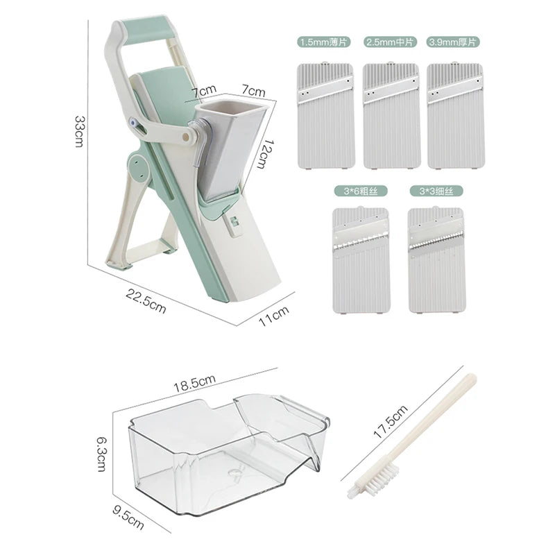 Vegetable Cutter Multifunctional Vegetable Cutter Lemon Slicing Kitchen Grater Meat Cutter Not Hurting Your Hands Kitchen Tool
