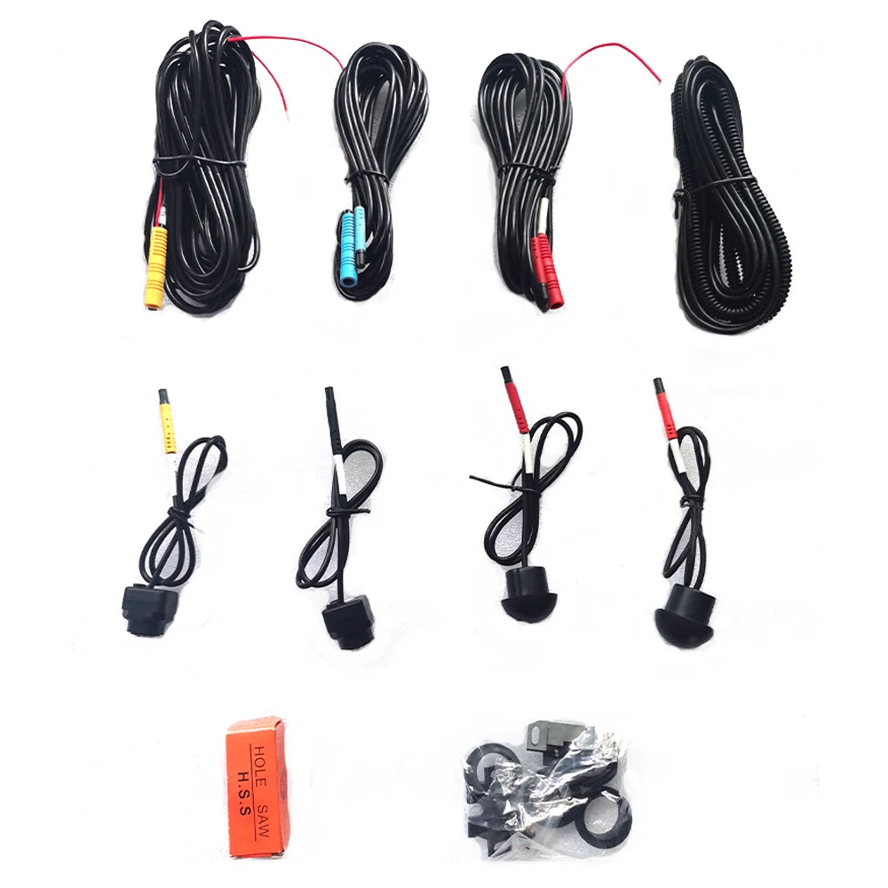 360° Panoramic Camera HD AHD1080p/720p Rear/Front/Left/Right 360 Bird View System 4 Cameras For Universal 360 Car Radio