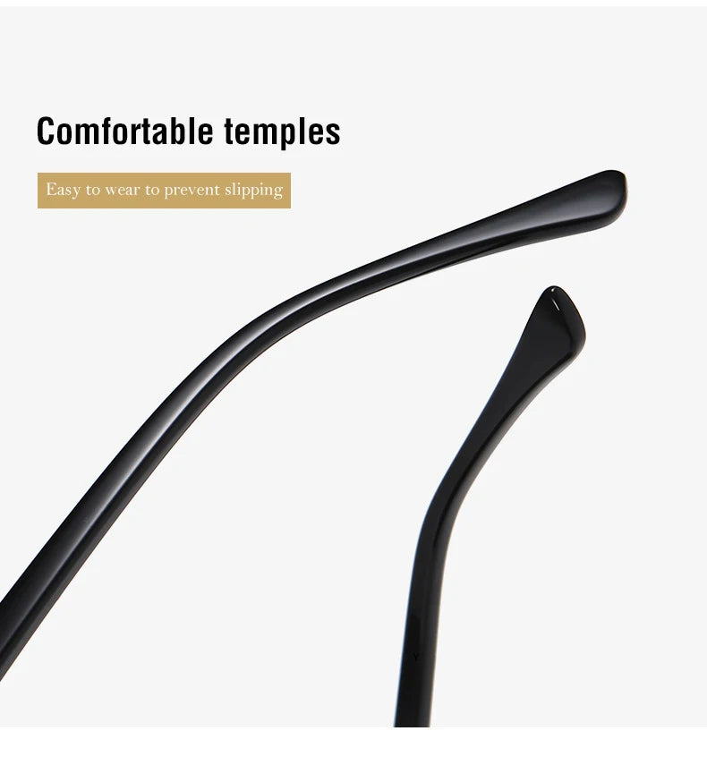 Vintage Polarized Sunglasses Men Women Brand Design Eye Sun Glasses Semi Rimless Classic  Shades Oculos De Sol UV400