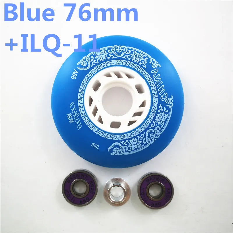 Branded SKATING 3rd 90A inline skates wheel Braking roller Blade rodas Slide Skating Ruedas for Sliding paiting