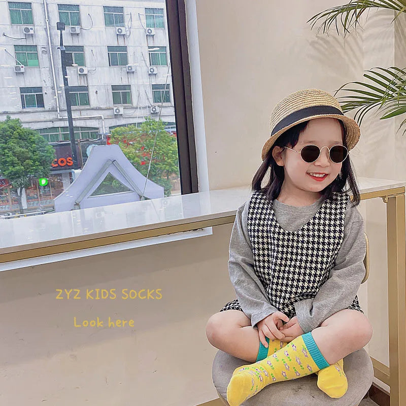 Clearance Sale 3 Pairs/Lot Spring Autumn Baby Children's Socks Multiple styles Girls Socks Boys Sports Socks
