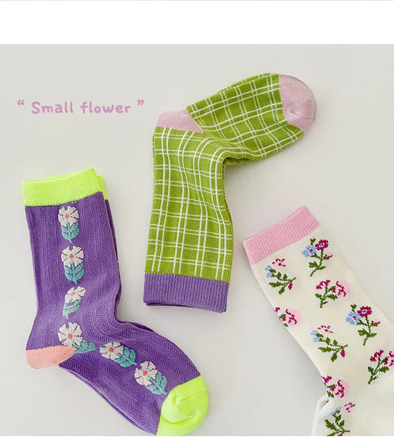 Clearance Sale 3 Pairs/Lot Spring Autumn Baby Children's Socks Multiple styles Girls Socks Boys Sports Socks