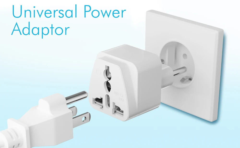 European Travel Plug Adapter Type C Universal To EU Power Charge Your Electronics In Italy Greece Germany Outlet Adaptor 3 Pack