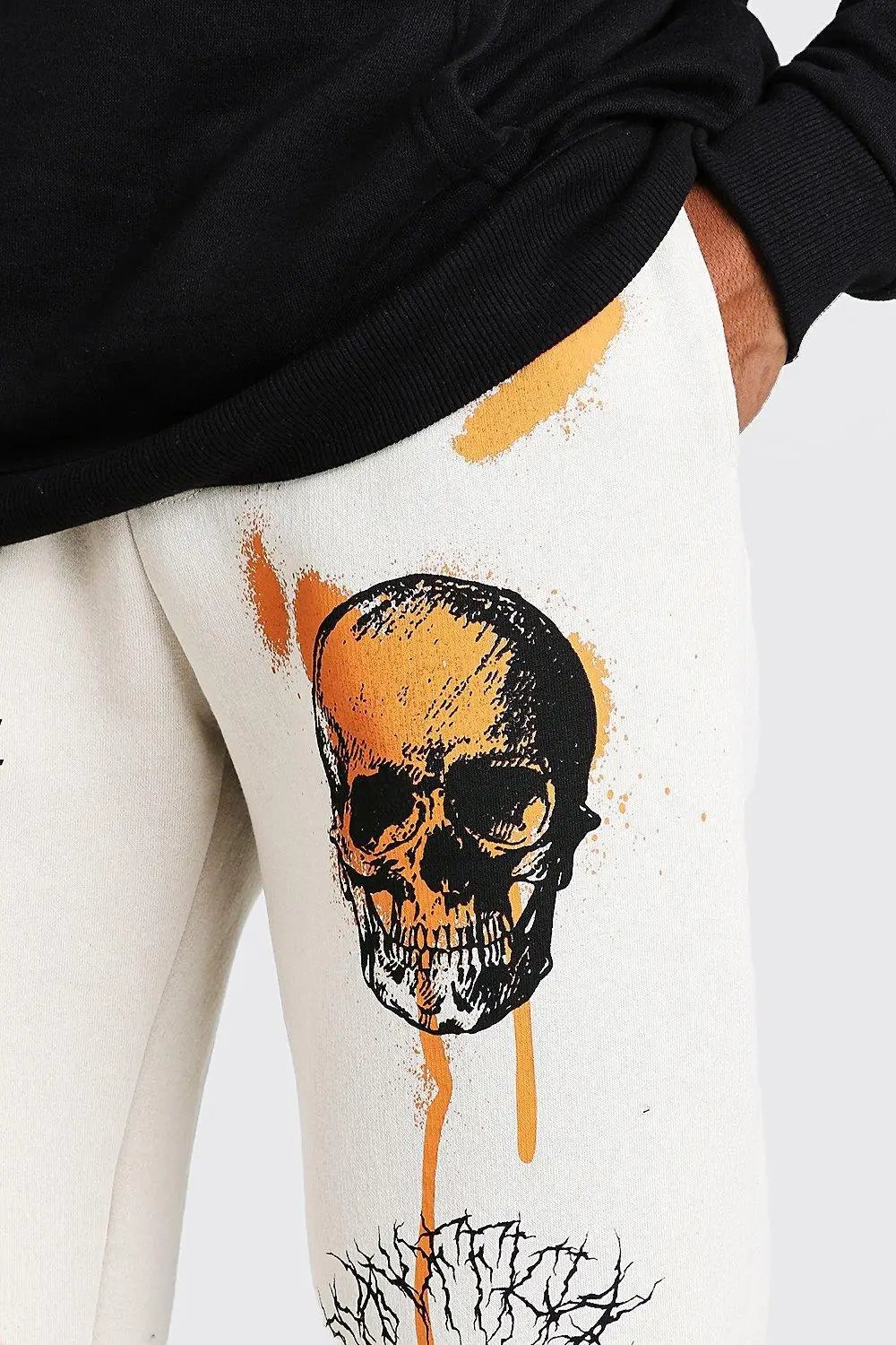 Sweatpants Women Hippie Cartoon Printed Trouser Joggers for Women Drawstring Cargo Pants Streetwear Casual Sweatpant Vamos Todos