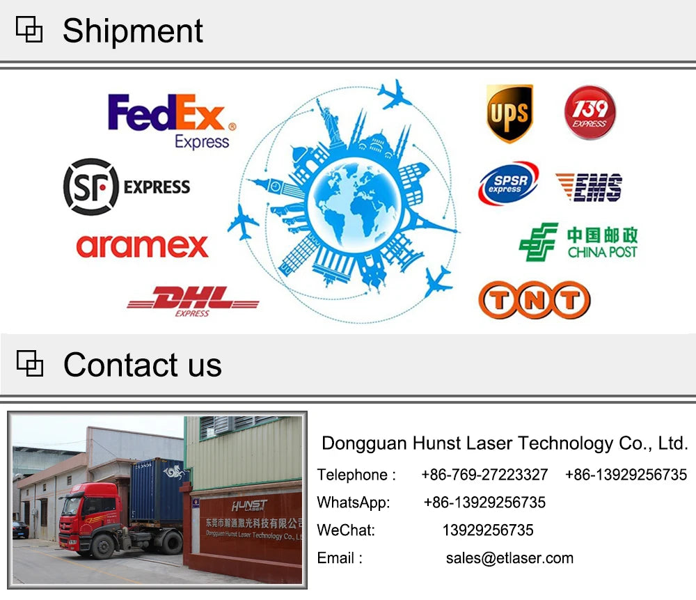 Hunst 30w 50w Fiber Laser Marking Machine Equipped With A PC Computer For Laser Engraving On Metal, Gold And Silver Jewelry
