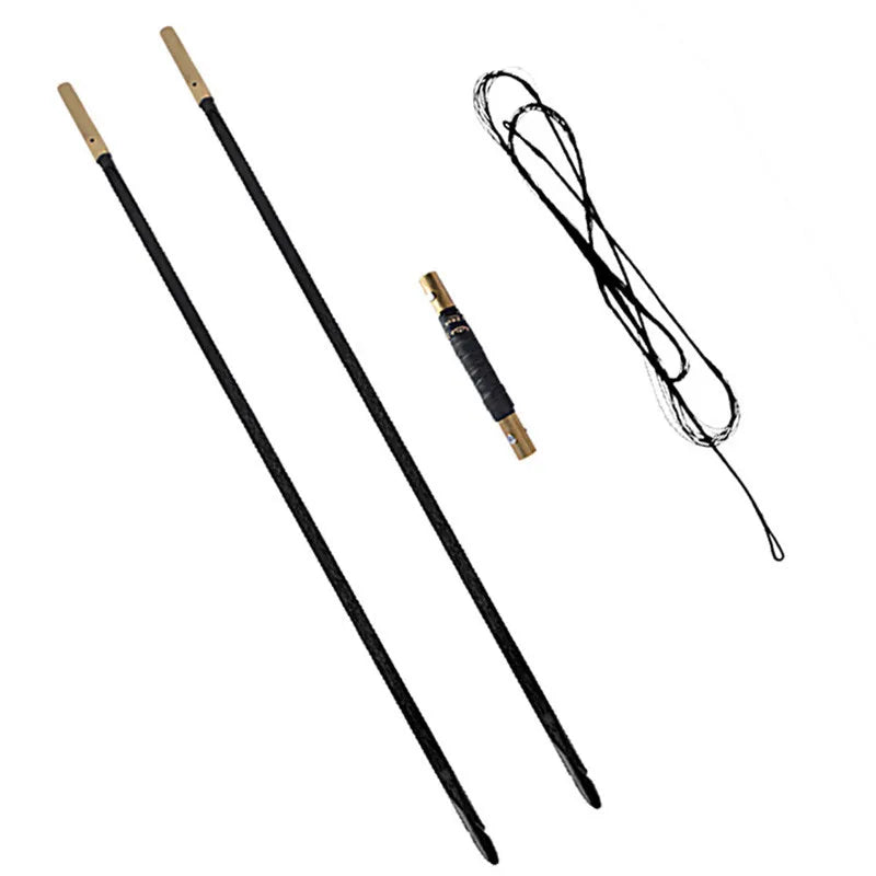 20-70lbs Archery Traditional Bow 64inch Shooting Longbow Takedown Split Bow For Outdoor Arrow Shooting Hunting Archery