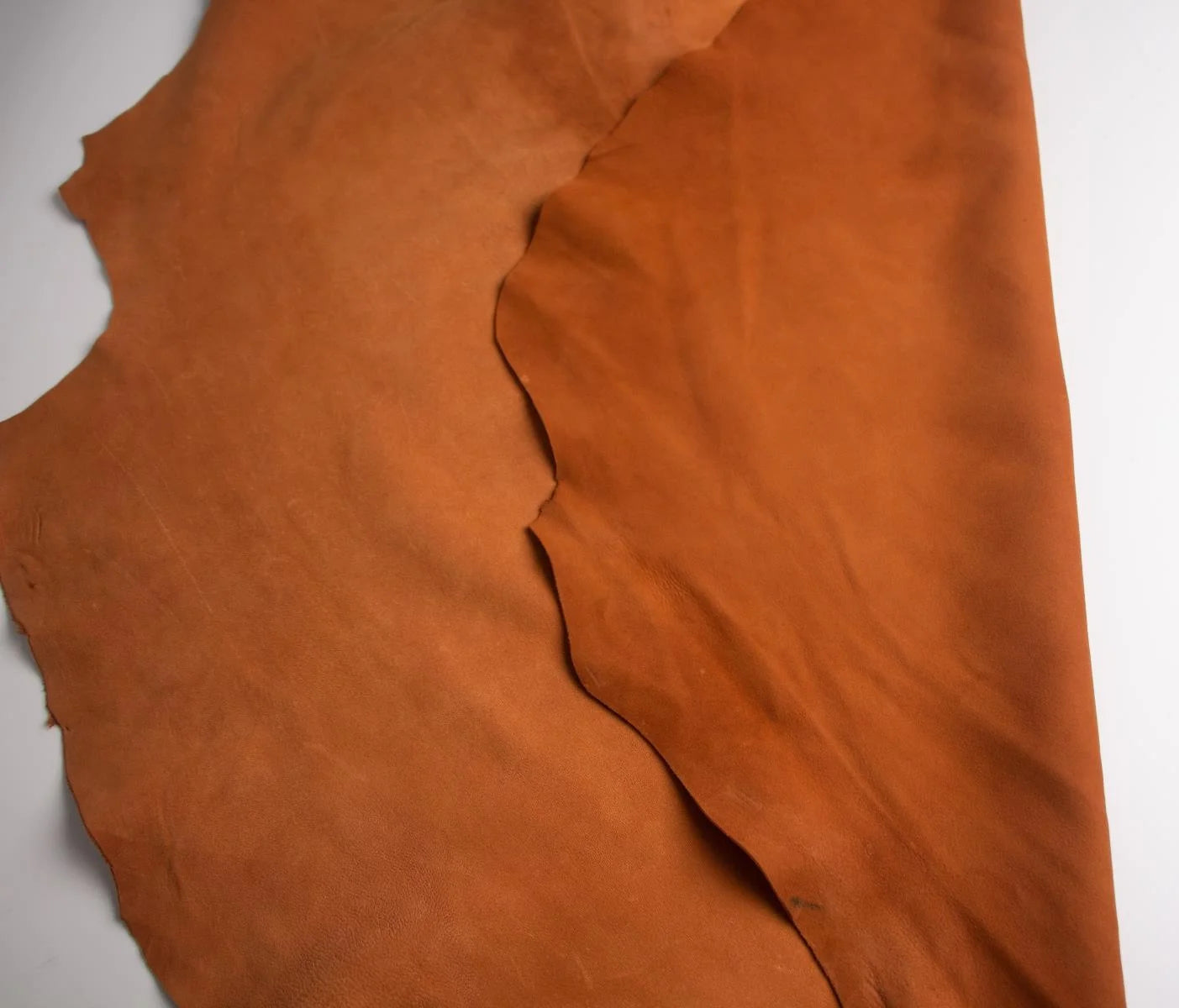 Junetree high quality Sheep skin leather Genuine leather suede face leather  soft 0.8mm thick whole skin leather craft