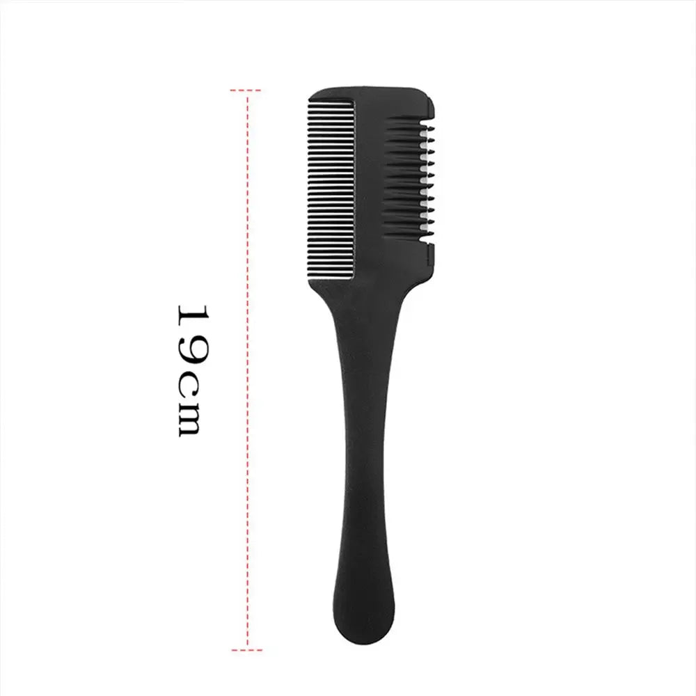 Hair Salon Scissor Hair Styling Thinning Hair Trimmer with Razor Blades Thinning Comb Hair Cutting Comb Hairdressing Tool