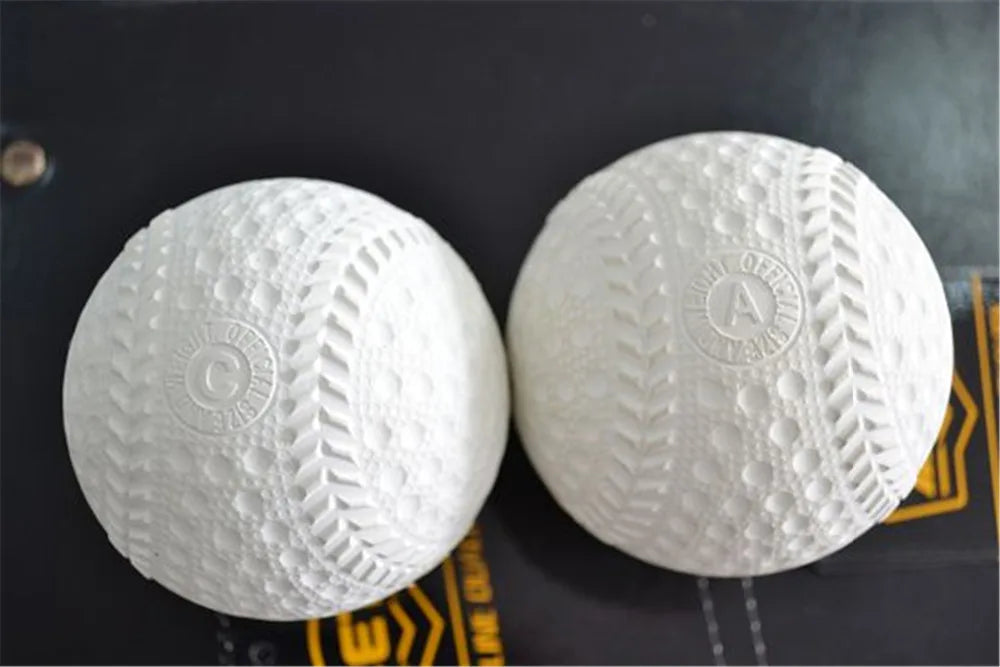 1 Piece Beginner Rubber Soft Safety Baseball Ball For Child Young Men Women Training Safe 3 Size To Choice
