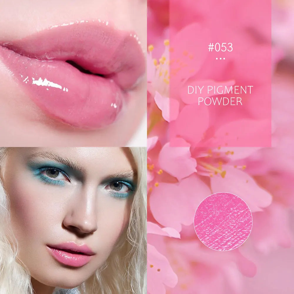 DIY Clear Lip Gloss Base Oil Color Change Lip Gloss with Gold Foil Moisturizing Lipstick Material Gel For Lip Gloss Base 100ml