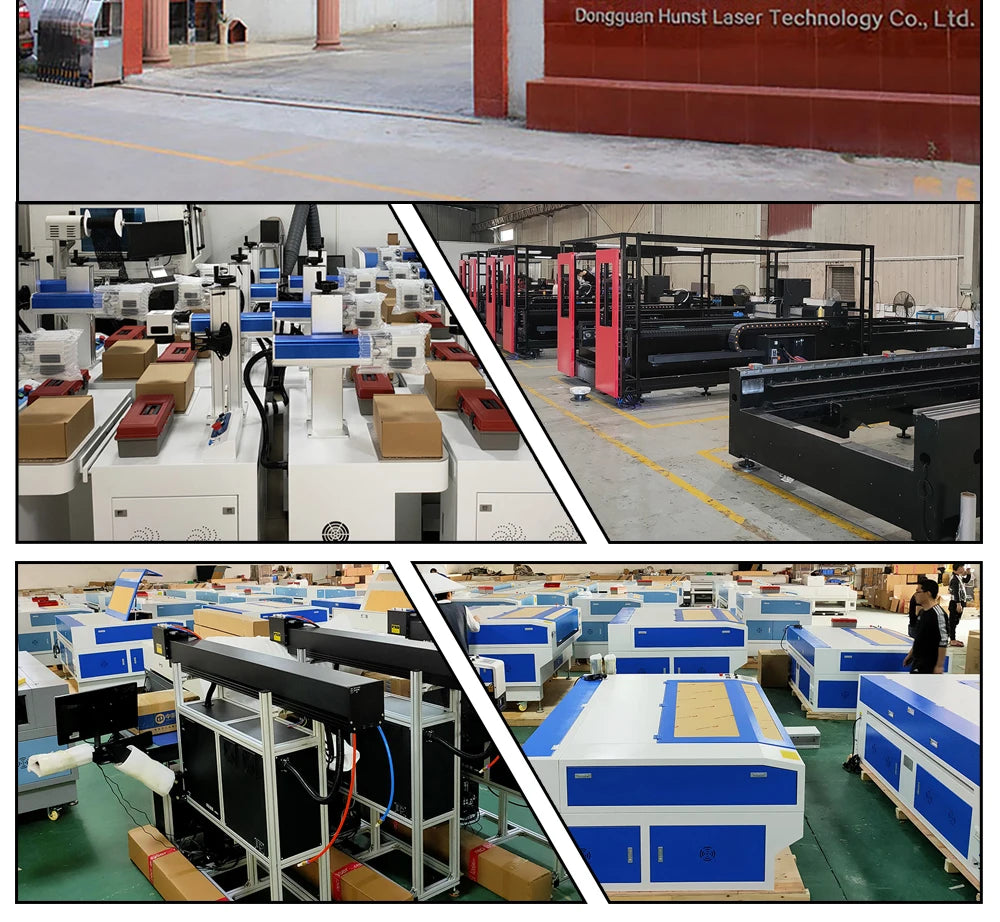 Hunst 30w 50w Fiber Laser Marking Machine Equipped With A PC Computer For Laser Engraving On Metal, Gold And Silver Jewelry