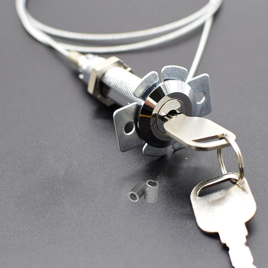 Garage door parts shutter locks garage door accessories emergency lock core pulling lock steel core pulling lock