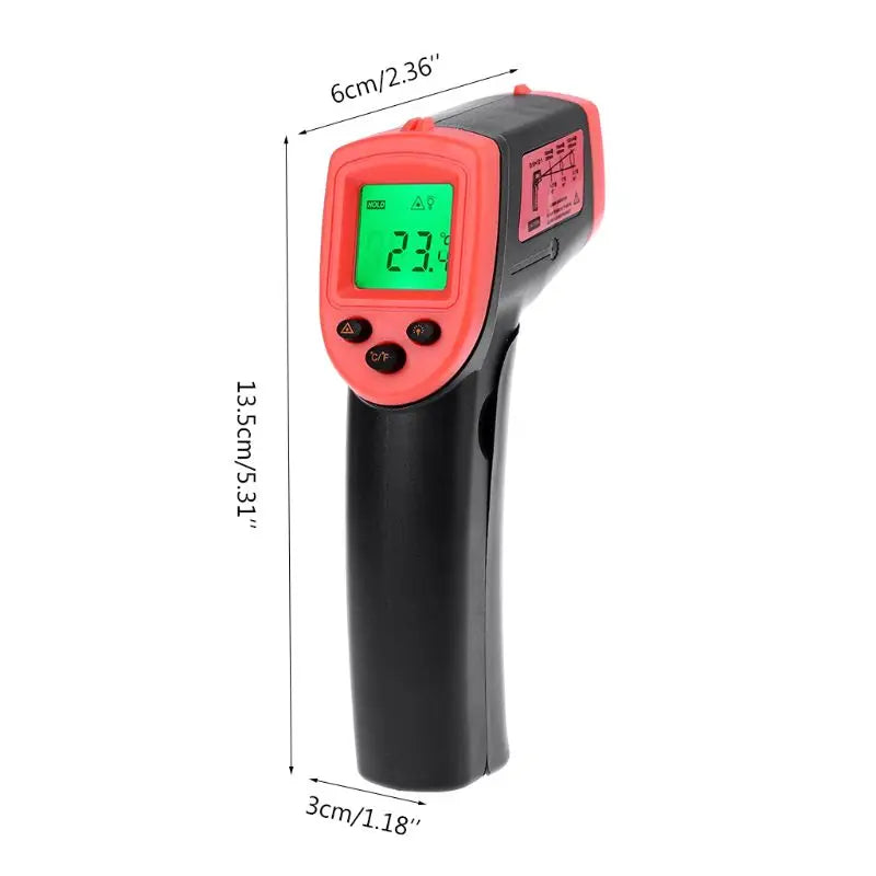 Digital Infrared Thermometer -50~600℃ GM320/GM320S/HW600/HW550 LCD Display Contactless Thermometer Pyrometer IR Laser Point
