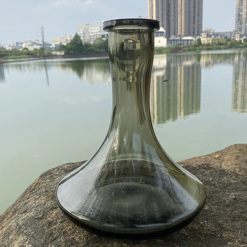 Big Size 26/20cm Hookah Base Glass Bottle Shisha Bottle Flask For Model Nargile Sheesha Narguile Chicha Cachimbas