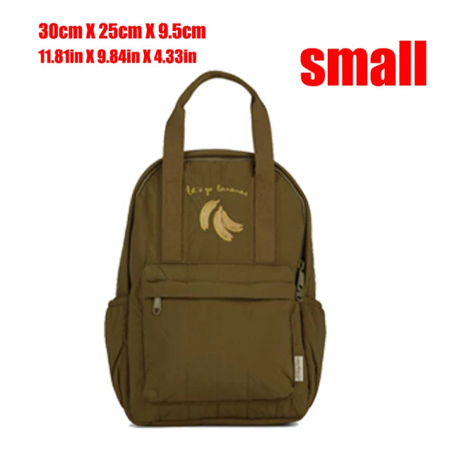 KS Baby Backpack Primary Schoolbag Kindergarten Kids Bags Brand Traveling Mom Cherry Lemon Children's Boys Girls Gift Storage