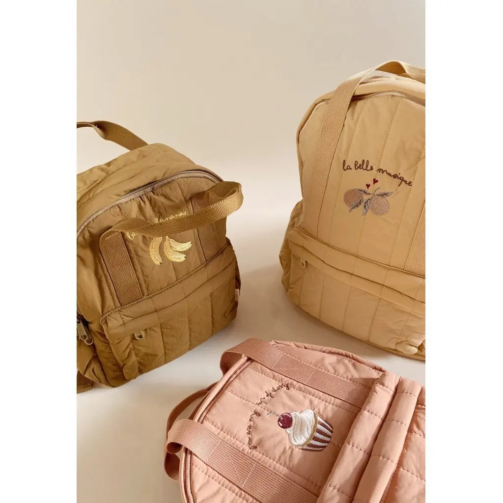KS Baby Backpack Primary Schoolbag Kindergarten Kids Bags Brand Traveling Mom Cherry Lemon Children's Boys Girls Gift Storage