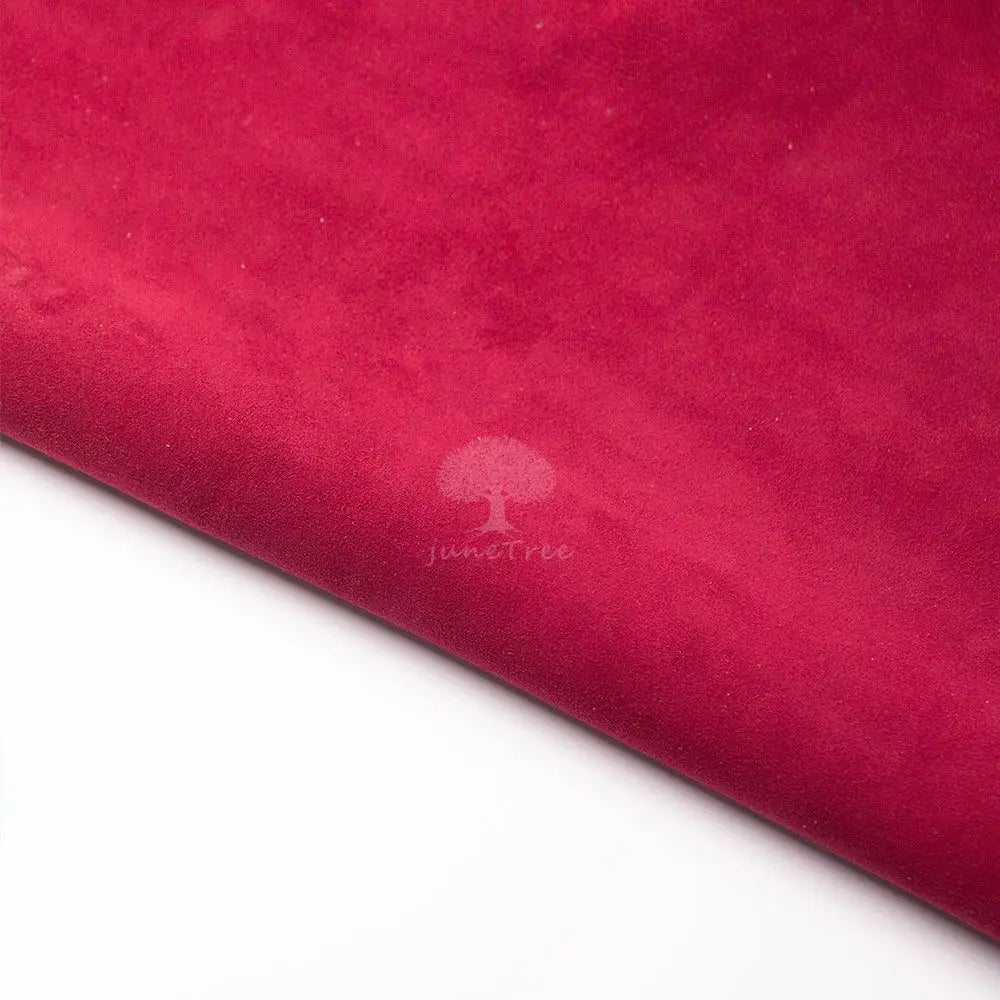 Junetree high quality Sheep skin leather Genuine leather suede face leather  soft 0.8mm thick whole skin leather craft