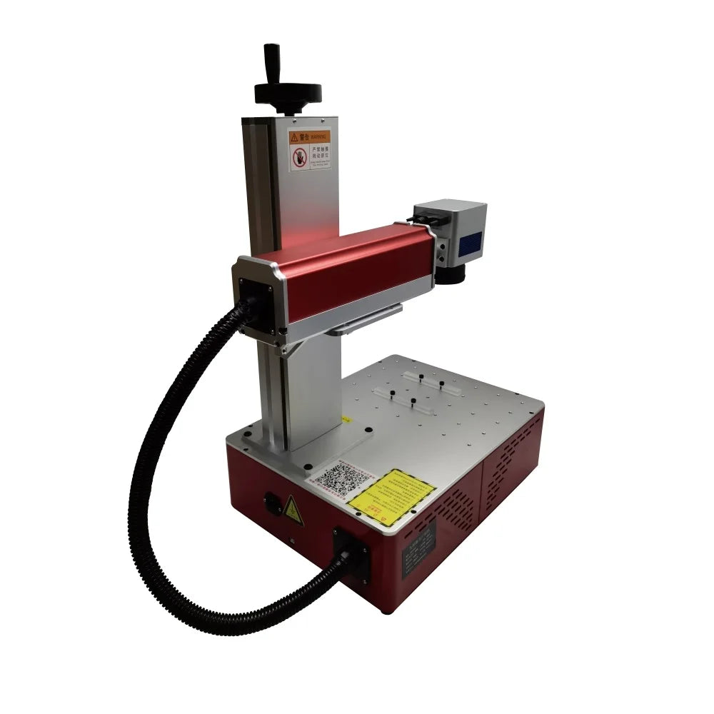 50W Raycus Fiber Laser Marking Machine 30W Laser Engraver Nameplate Engraving Metal Carving for PVC Plastic Stainless Steel