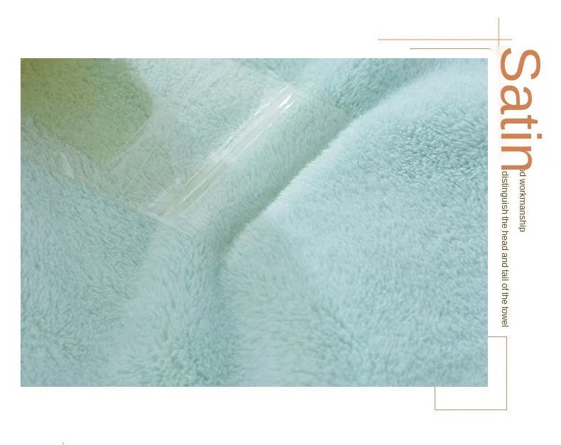 Cotton Bath Towels for Adults, 70x140cm 35x75cm 2pcs, High Absorbent Soft Bath Towel + Face Towels, Luxury Super Large Towel Set