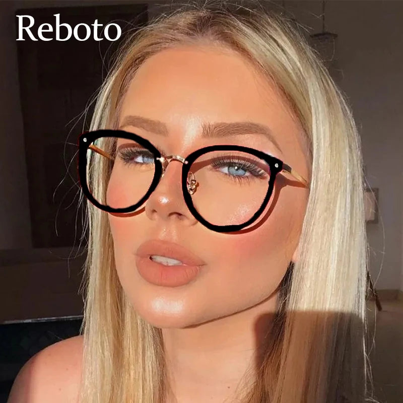 Clear Glasses Frames Women Eyeglasses Transparent Eyeglasses Optical Prescription Spectacle Frames Clear Eyewear Eyeglass