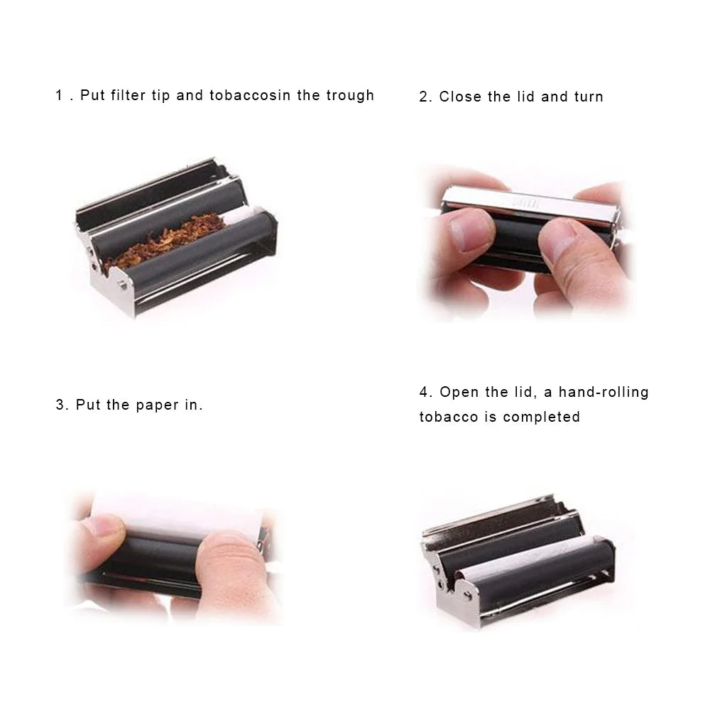 Smoking Accessories Rolling Machine Tobacco Roller Cigarette Maker Portable Cigarette device