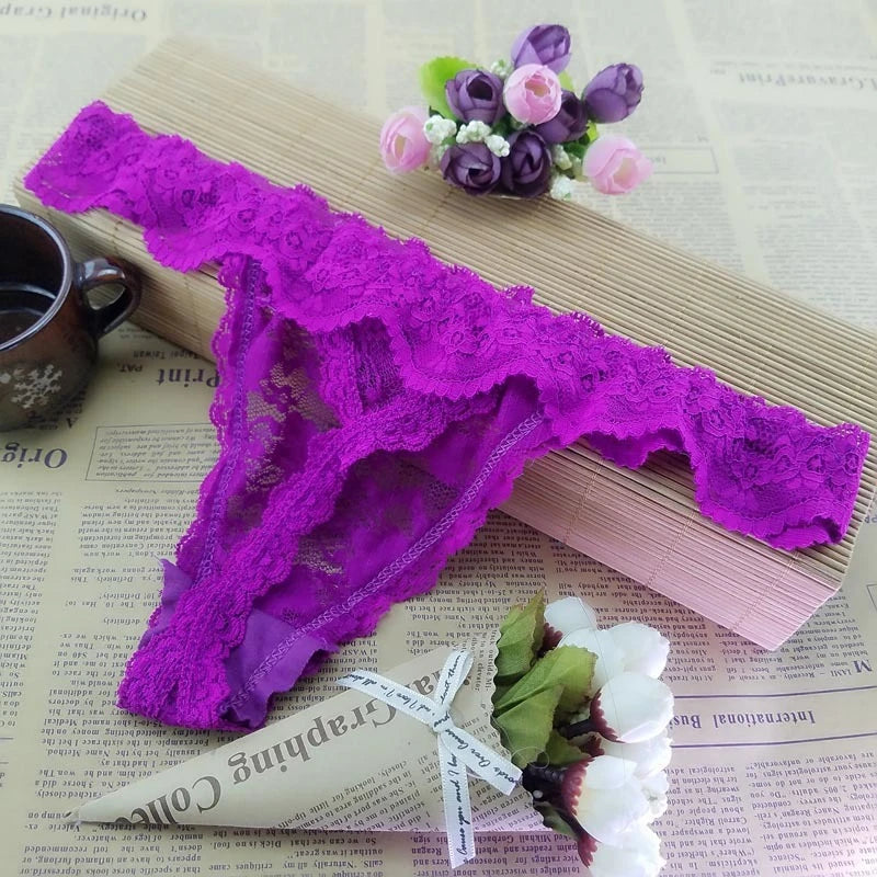 Lace Women's Sexy Thongs G-string Underwear Panties Briefs For Ladies T-back,Free Shipping  1pcs/Lot zhx99