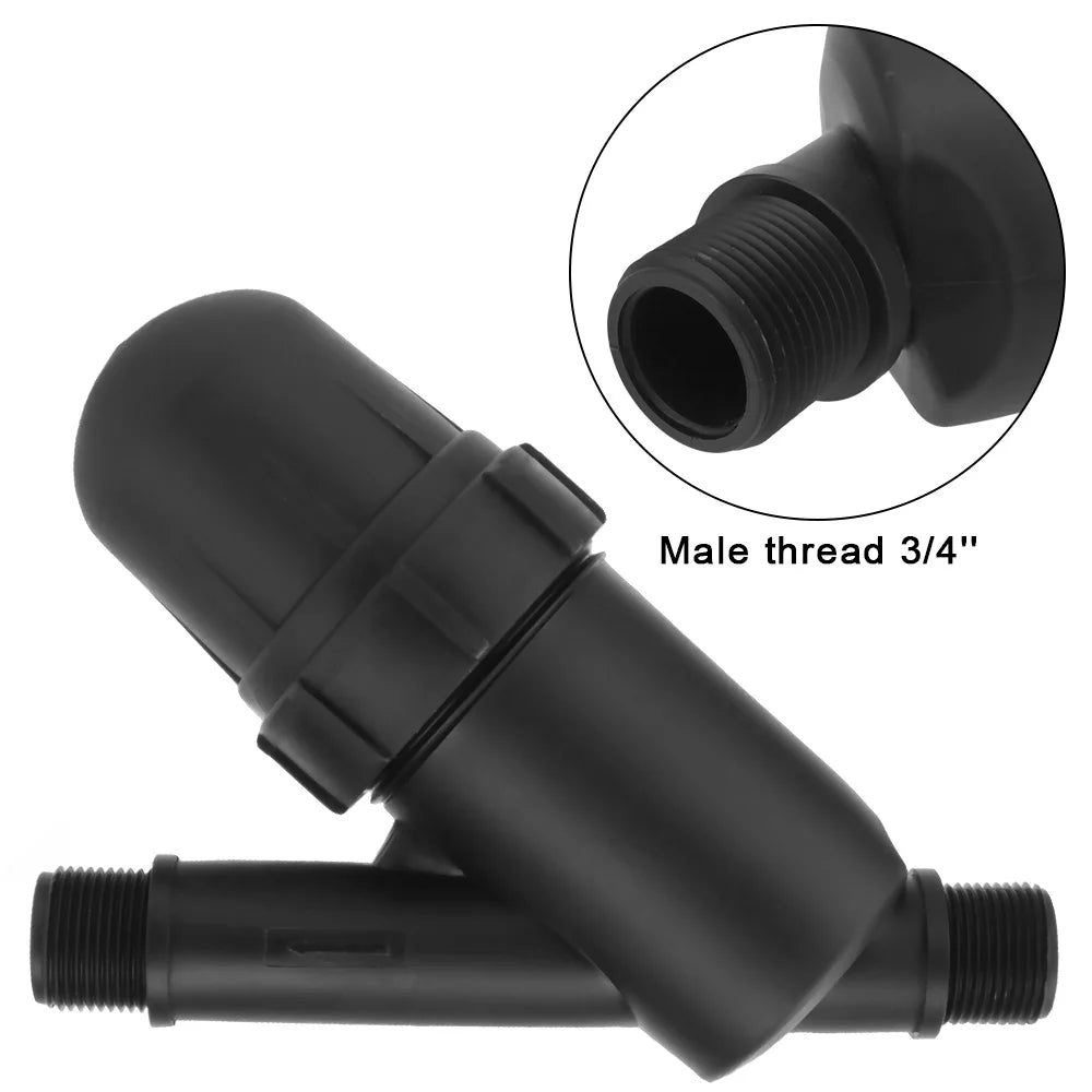 Sprayer Water Filters 3/4 Inch Irrigation Drip Fountain Tools Garden Watering Screen Filter 120 Mesh Stainless Steel Net