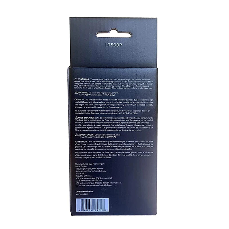 Replacement  Electronics 5231JA2002A  LT500P refrigerator  filter water filter (1 Pack)