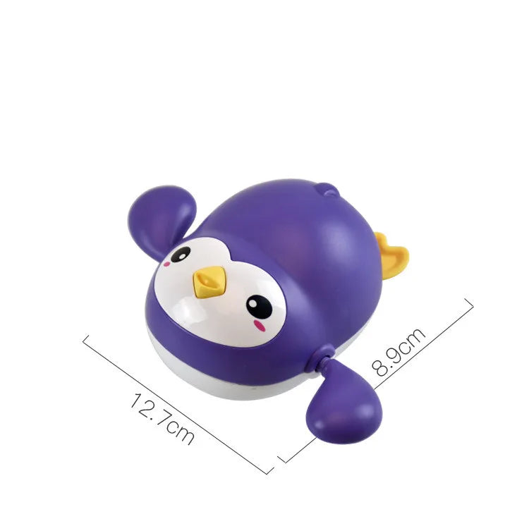 New Baby Bath Toys Cartoon Kids Learning Cognition Cute Animal Swimming Frogs Tortoise Crab Classic Baby Water Toy For Children