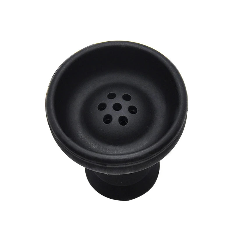 7 Hole Funnel Silicone Hookah Bowl Phunnel Shisha Accessory Nargila Sheesha Coal Holder Narguile Chicha Parts Nargileh Head Top