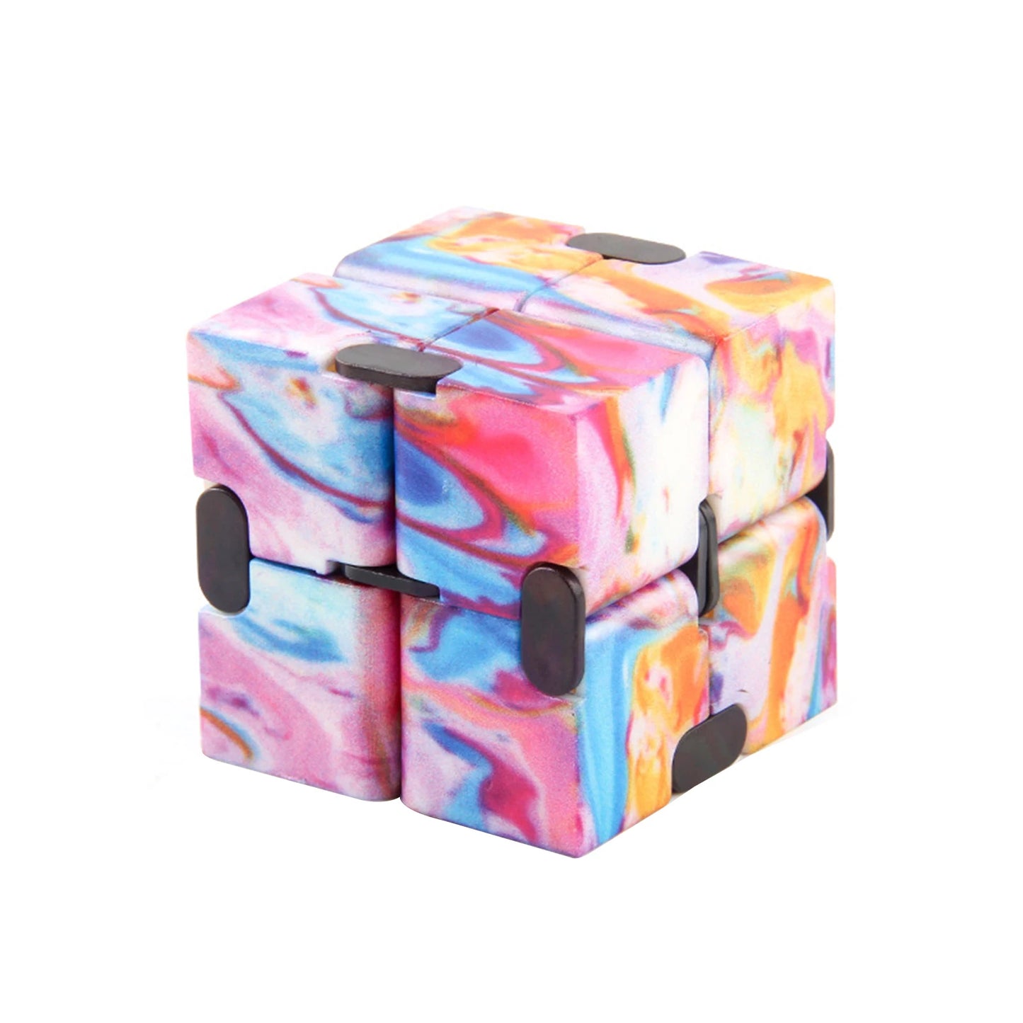 2024 New Fidget Toy Autism Anti Stress Relief Infinity Cube Magic Cube Office Flip Cubic Puzzle Stop Stress Reliever Autism Toy
